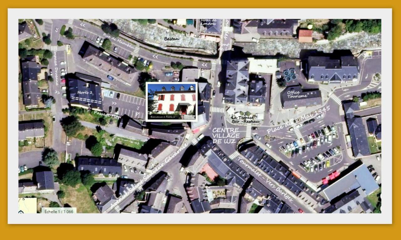 Le Flores Idealement Situe Centre Luz Appart T3 6 Personnes Parking Apartment Luz-Saint-Sauveur Luaran gambar