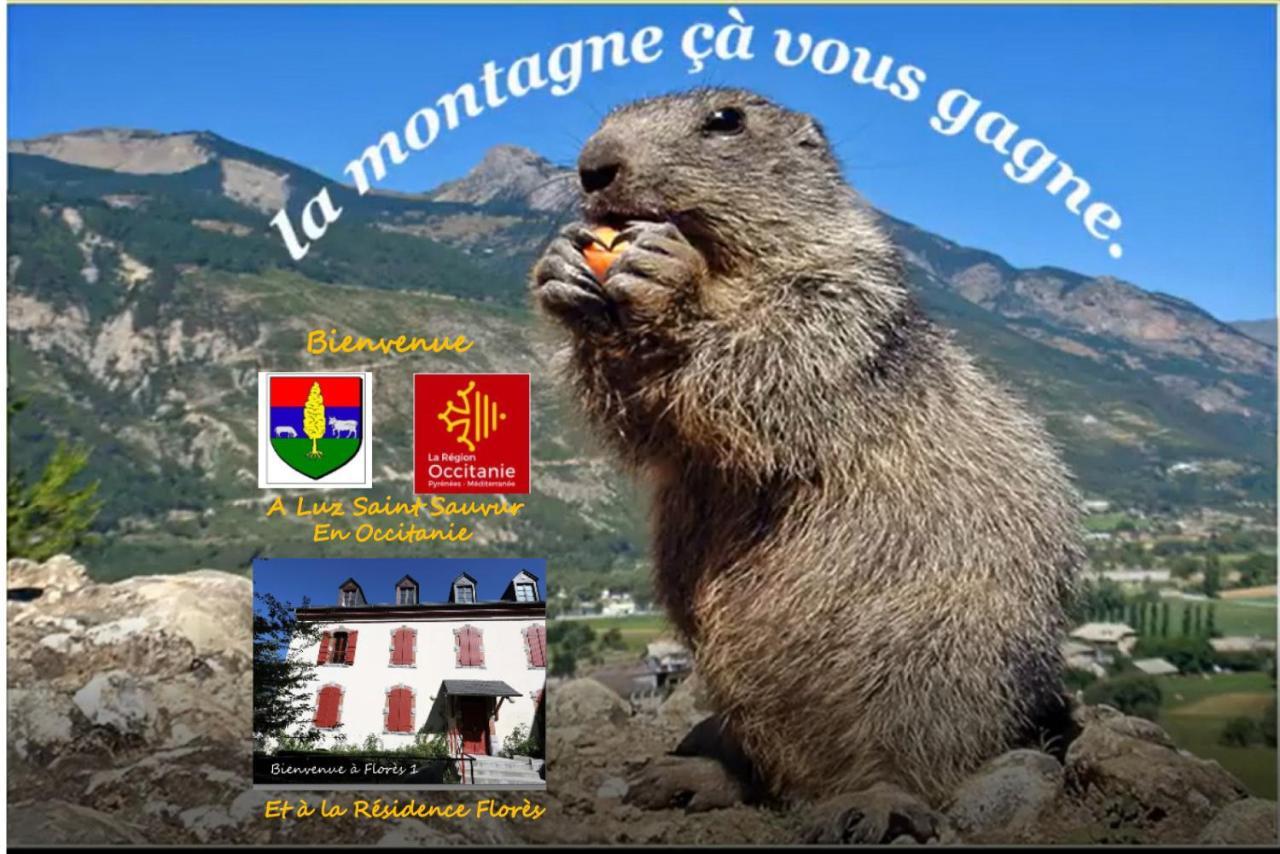 Le Flores Idealement Situe Centre Luz Appart T3 6 Personnes Parking Apartment Luz-Saint-Sauveur Luaran gambar